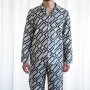 Pigiama Uomo Fantasia in Raso Extra Fine di Puro Cotone TC300 Tyler